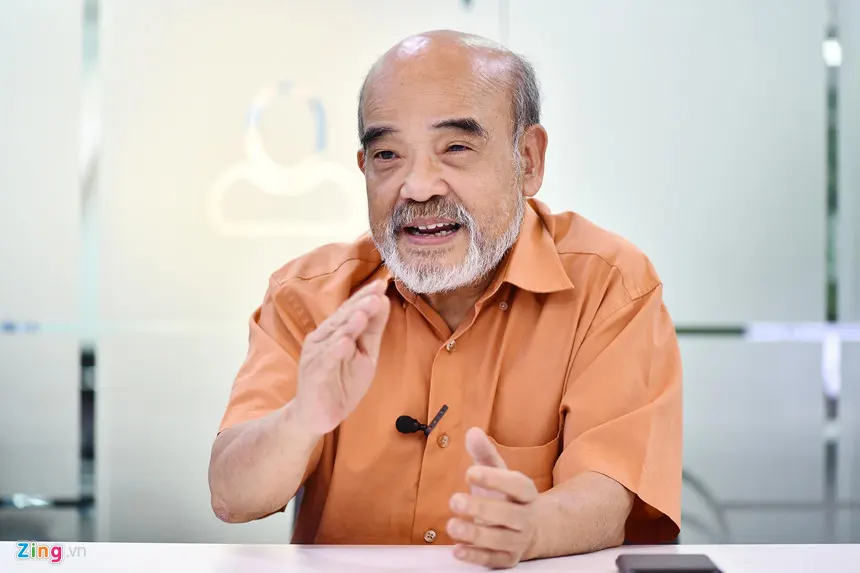 GS Đặng Hùng Võ, nguyên Thứ trưởng Bộ Tài nguyên và Môi trường. Ảnh: Hoàng Hà.