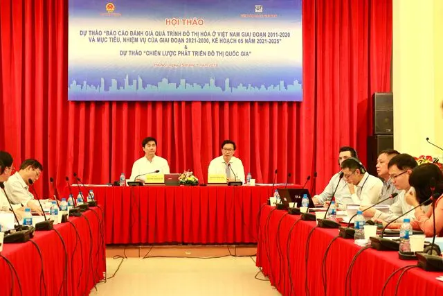 Bộ Xây dựng lấy ý kiến góp ý cho Dự thảo Báo cáo đánh giá quá trình đô thị hóa ở Việt Nam giai đoạn 2011-2020 và Dự thảo Chiến lược phát triển đô thị quốc gia 2021-2030
