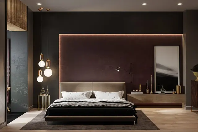 Đặt một tấm thảm lớn bên dưới giường sẽ giữ cho chân luôn ấm áp