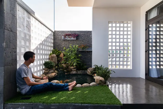 Lỗ gió, cây xanh mang tươi mát vào nhà Quảng Bình