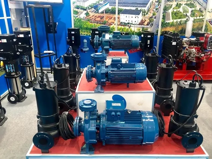 Một số sản phẩm ngành nước tham gia Triển lãm