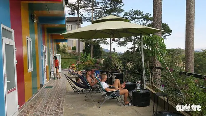 Điểm lưu trú dạng homestay trên đường Đặng Thái Thân, TP Đà Lạt có giá 89.900 đồng/người/đêm bao ăn sáng - Ảnh: T.T.D.