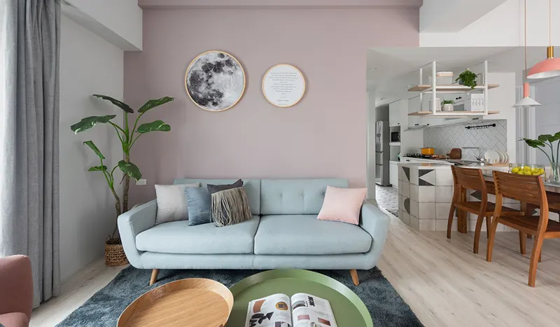 Căn hộ 80m2 tràn ngập màu sắc và tiếng cười trẻ thơ