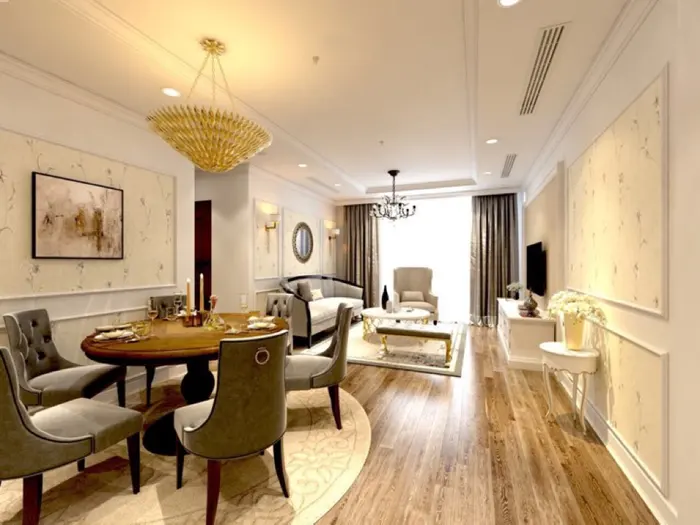 Căn hộ 3 phòng ngủ tiện nghi tại Roman Plaza