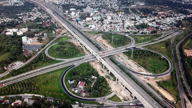 Khu vực Q.9 sẽ là 1 trong 4 cực trung tâm nếu TP thống nhất điều chỉnh quy hoạch theo hướng đa cực Ảnh: Độc Lập