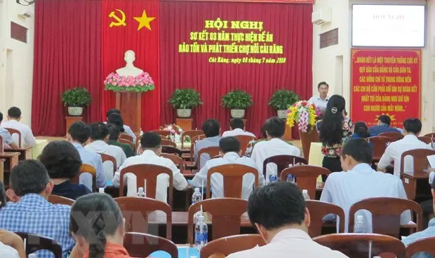 Quang cảnh hội nghị. (Ảnh: Ánh Tuyết/TTXVN)