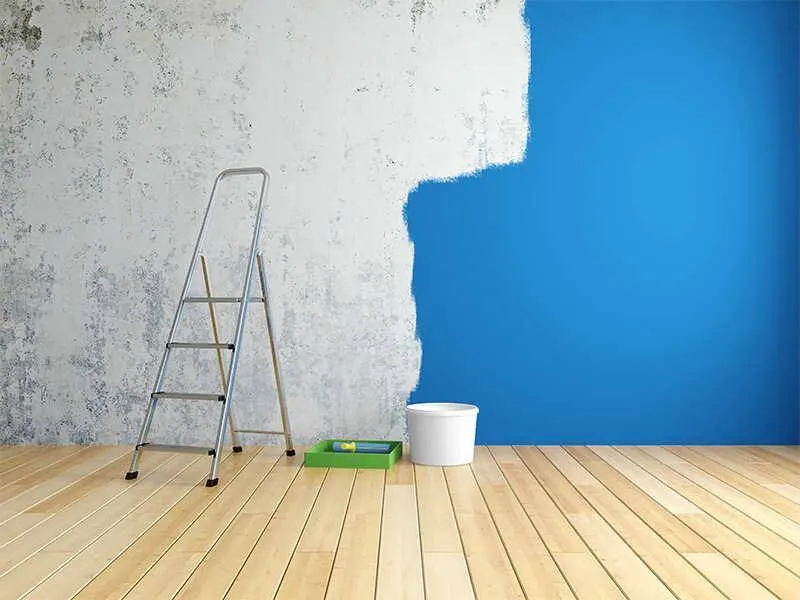 Sơn vôi có khả năng tự khô nhanh chóng