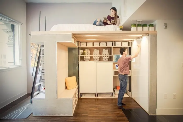 7 ý tưởng tuyệt vời để tiết kiệm không gian trong căn hộ nhỏ