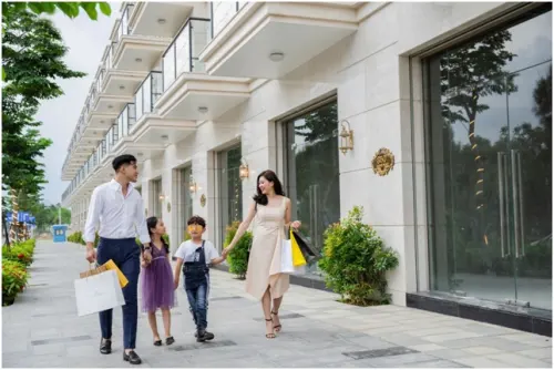 Cư dân tại một dự án bất động sản ở Đà Nẵng.
