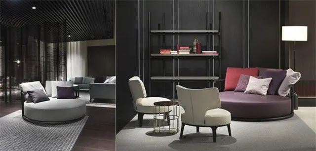 Chiếc ghế có tên Icaro này được thiết kế bởi Roberto Lazzeroni, là một chiếc ghế sofa thời trang. Chiếc ghế có khung gỗ hình ống có thể nhìn thấy đường viền mềm mại và tạo thành một điểm tựa lưng thoải mái.