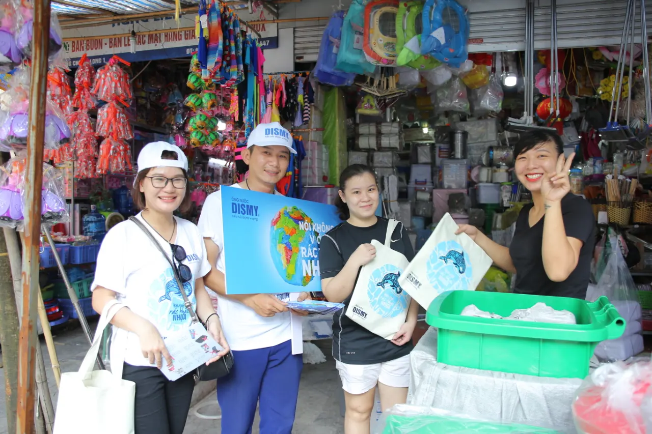 Ống nước Dismy thực hiện hóa cam kết bảo vệ môi trường, hạn chế rác thải nhựa