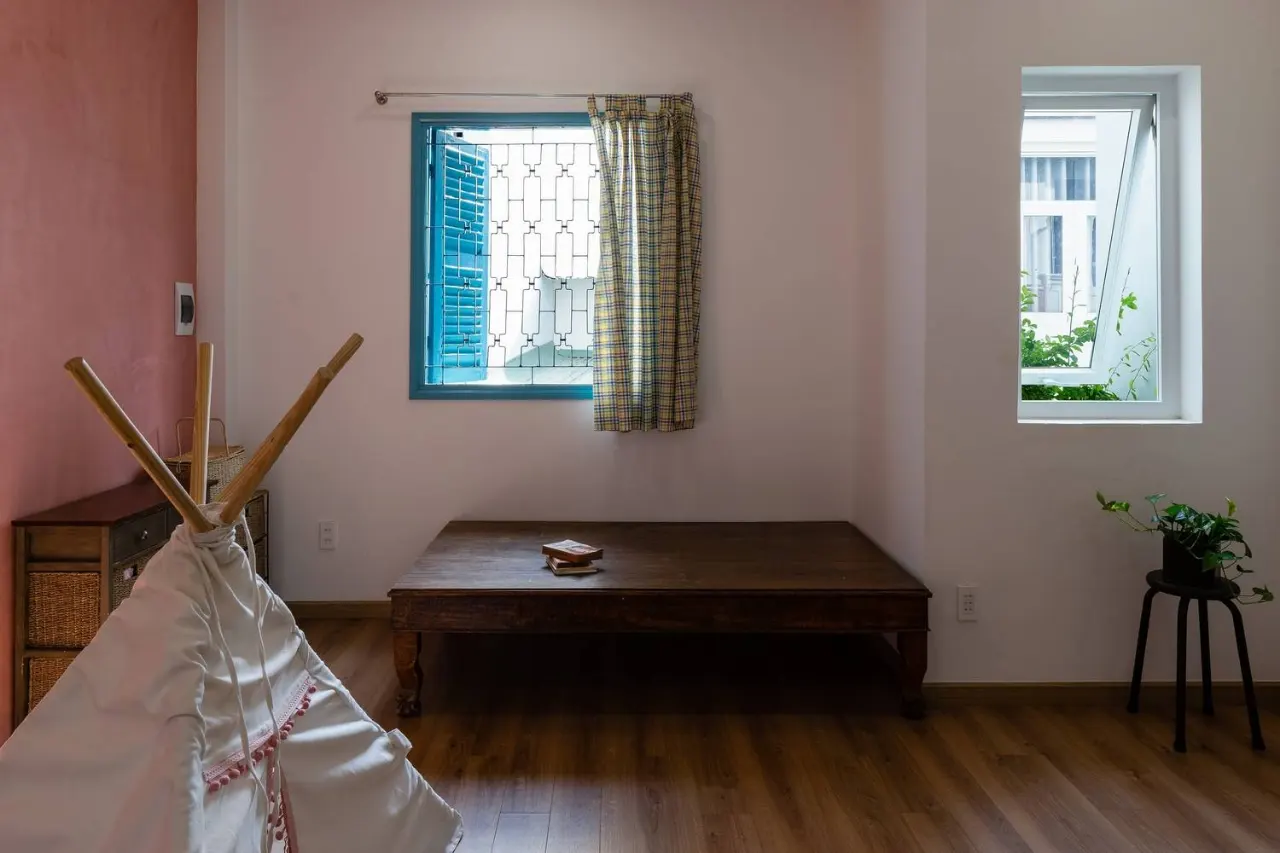 Phòng ngủ đầy sáng tạo dành cho 2 cô con gái nhỏ