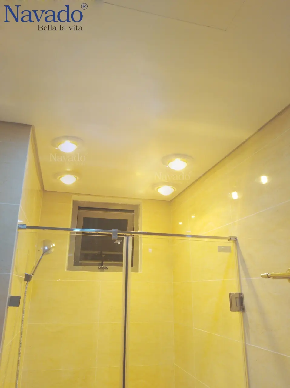 Đèn sưởi âm trần 4 bóng Navado