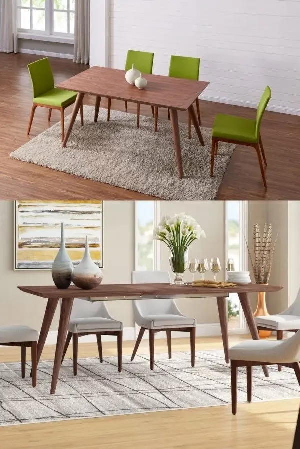 Chiếc bàn ăn này có thể lớn hơn gấp 1.5 lần diện tích chỉ sau một vài thao tác đơn giản