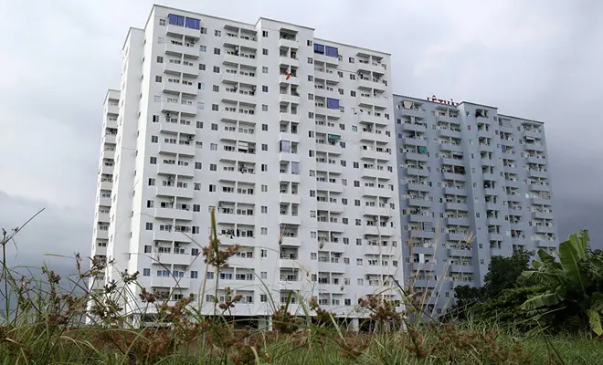 Căn hộ nhỏ hơn 40m2 tại H.Bình Chánh, TP.HCM. Ảnh: Độc Lập