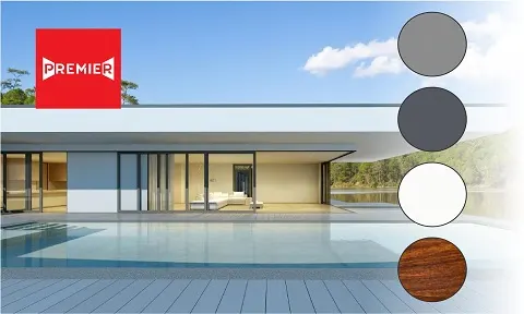 Premier Door gây ấn tượng với bảng màu cửa nhôm độc đáo
