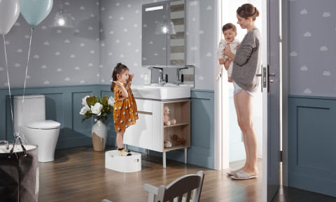 KOHLER giới thiệu Bộ sưu tập phòng tắm Family Care – Giải pháp toàn diện và thân thiện môi trường cho gia đình bạn