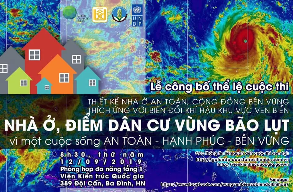 Cuộc thi “Thiết kế nhà ở an toàn – cộng đồng bền vững với biến đổi khí hậu khu vực ven biển”