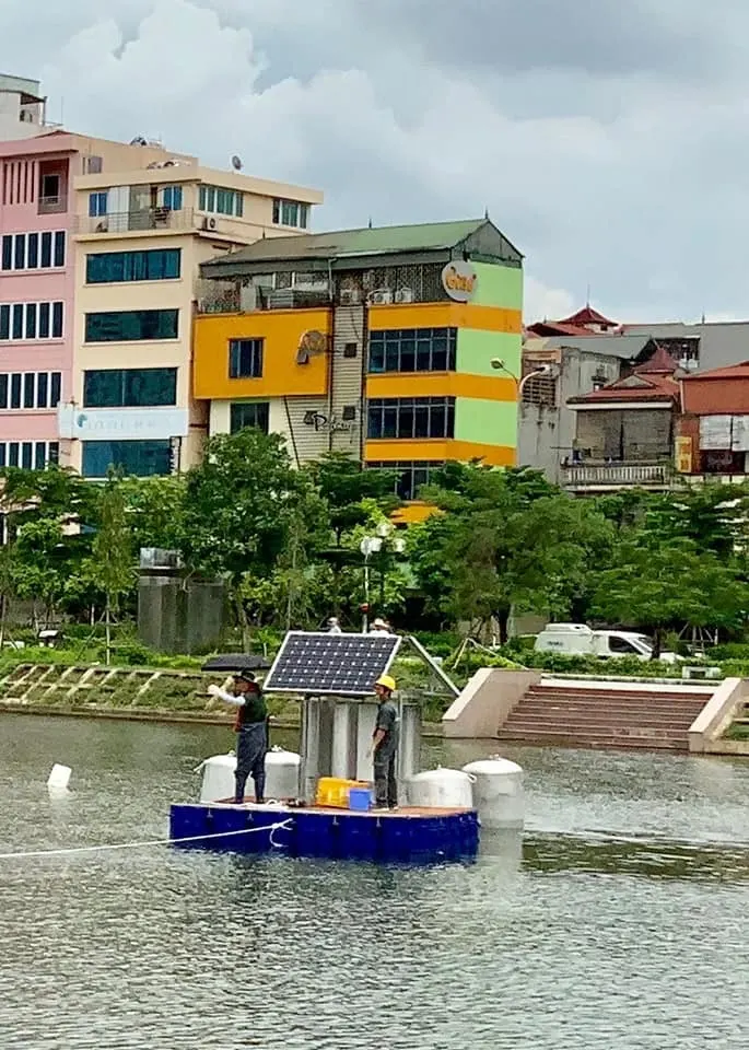 Hình ảnh tại buổi thử nghiệm HJ-1000