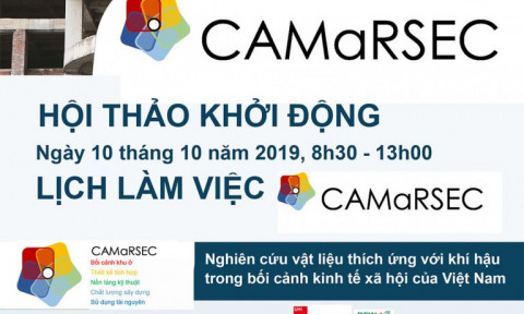 Hội thảo khởi động dự án “Nghiên cứu vật liệu thích ứng với khí hậu trong bối cảnh kinh tế xã hội của Việt Nam”