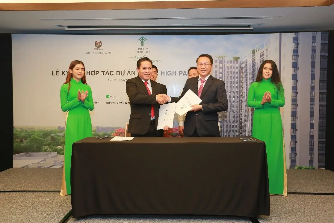 Pi Group và đối tác tại Lễ Ký kết diễn ra vào ngày 18/10/2019