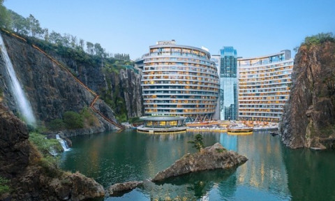 Trung Quốc xây dựng thành công khách sạn dưới lòng đất đầu tiên trên thế giới