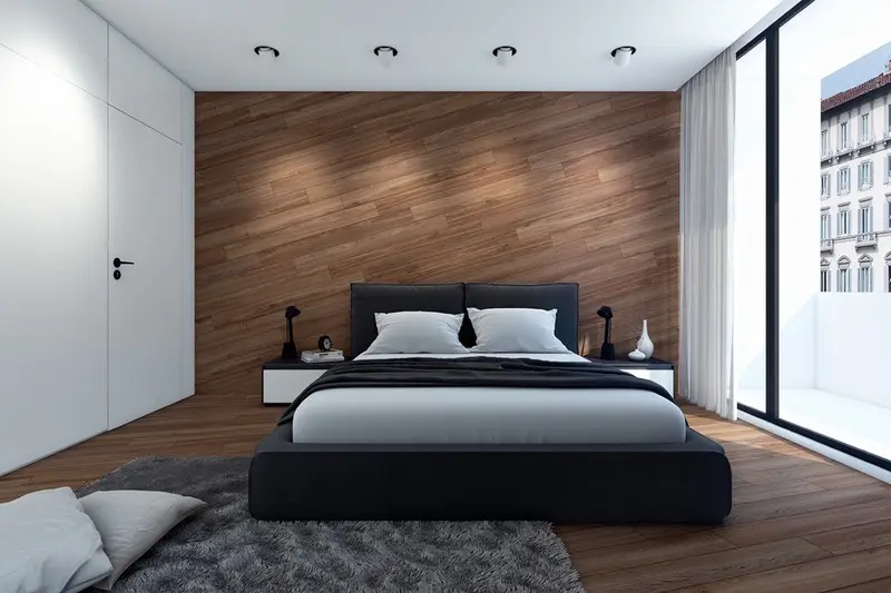 Việc trang trí tường bằng gỗ mang đến cảm giác sống động
