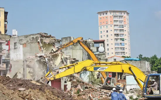 Hà Nội: Không giao dự án mới với nhà đầu tư còn tồn đọng vi phạm trật tự xây dựng