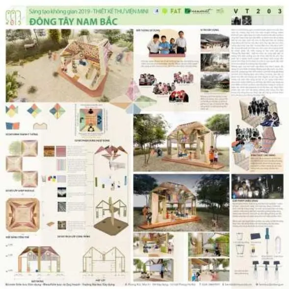 Giải mở rộng TDI cuộc thi “Thiết kế Thư viện Mini 2019: Linh hoạt – Thân thiện – Di động”