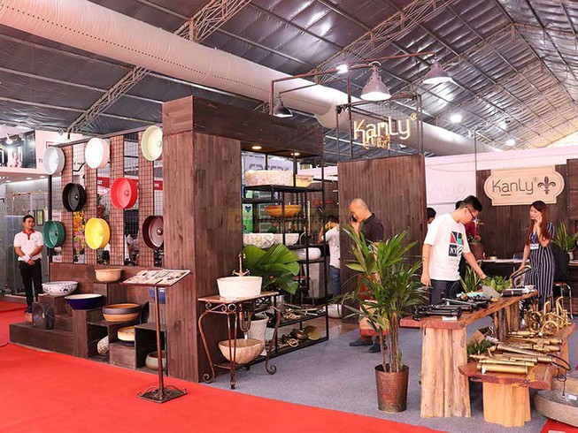 Nội thất, vật liệu độc lạ ở Vietbuild 2019 TPHCM