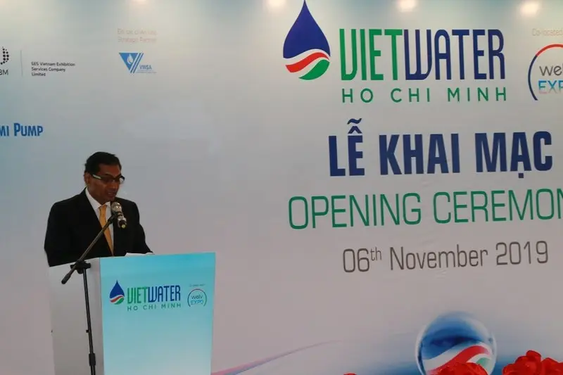 Ông Gandhi - Tổng Giám đốc khu vực Đông Nam Á kiêm Phó chủ tịch Cao cấp Informa Markets Châu Á chia sẻ