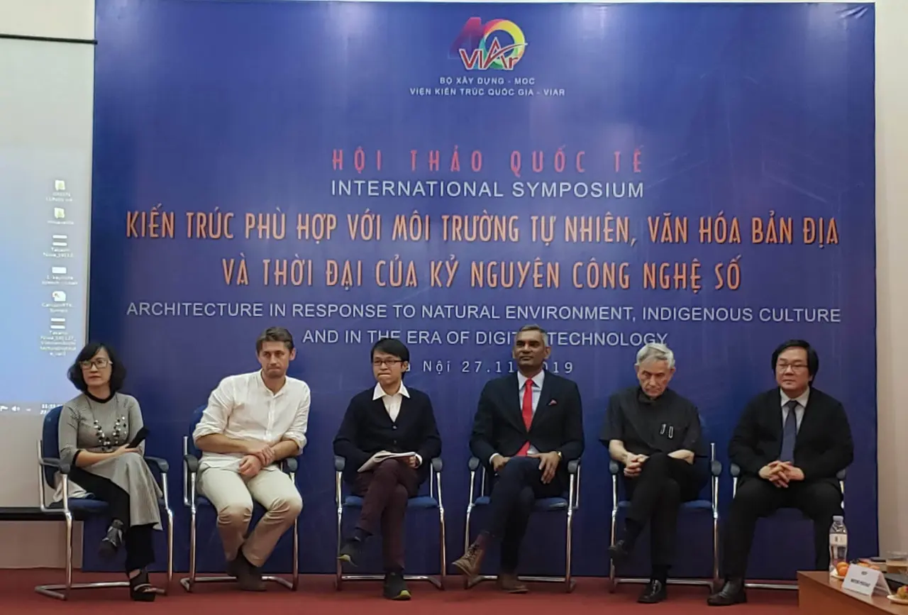 Hội thảo “Kiến trúc phù hợp với môi trường tự nhiên, văn hoá bản địa và thời đại của kỷ nguyên công nghệ số”