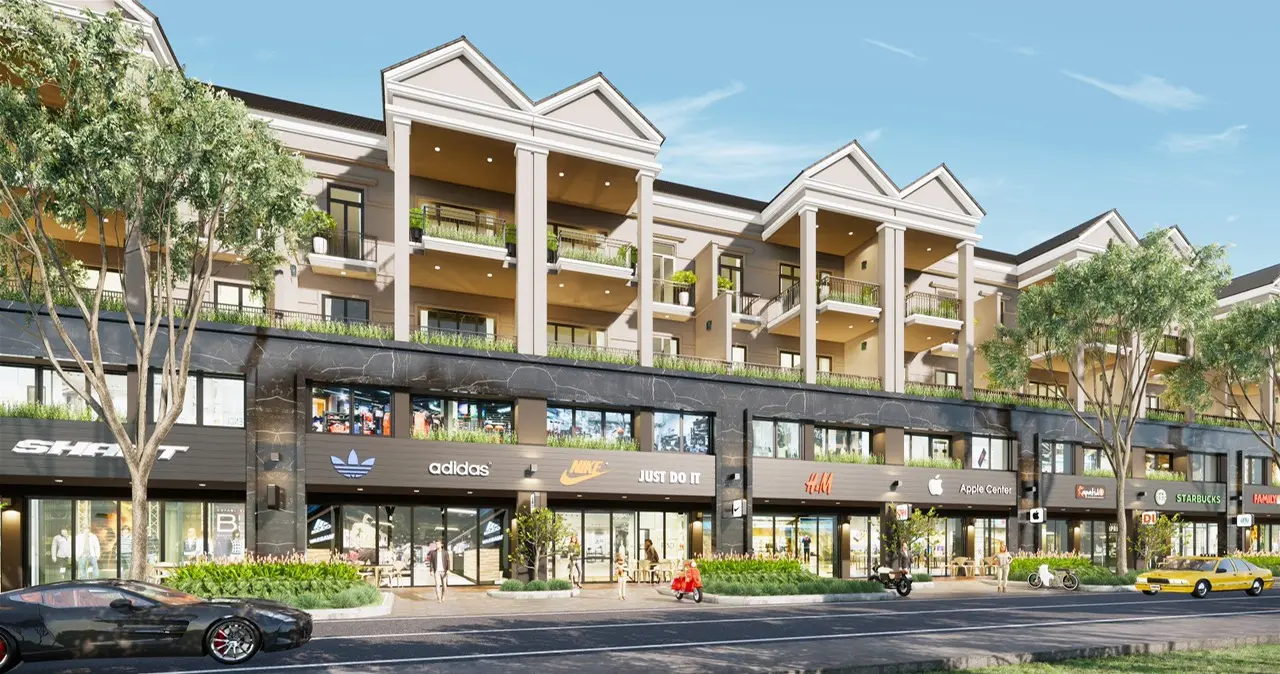 Nhà phố thương mại - Shophouse