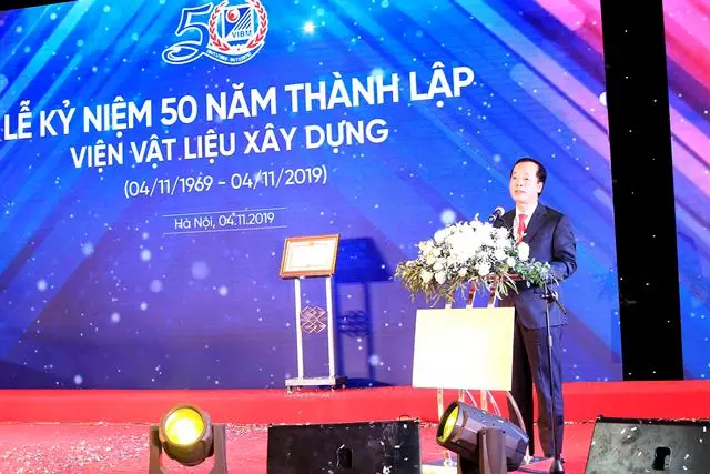 Bộ trưởng Phạm Hồng Hà phát biểu tại buổi lễ
