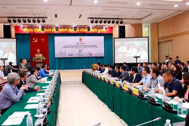 Hội thảo “Các yêu cầu thực tiễn về thẩm định, thẩm duyệt, nghiệm thu thiết kế xây dựng, phòng cháy chữa cháy và bàn giao công trình”