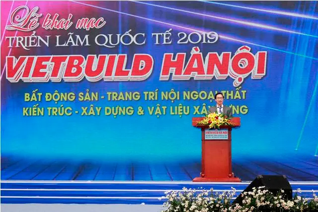 Khai mạc Triển lãm Quốc tế Xây dựng VIETBUILD Hà Nội 2019 lần 3