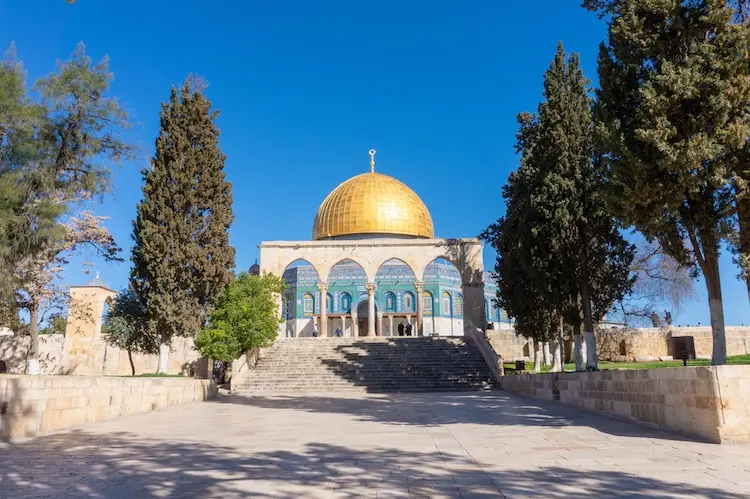 Mái vòm đá, núi Đền, Jerusalem, Israel