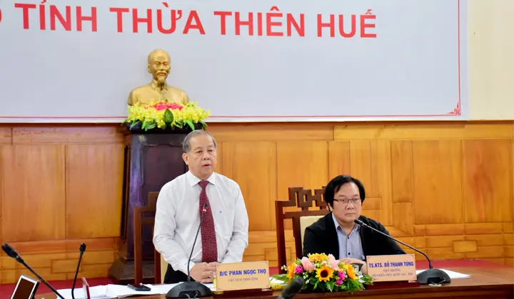 Hội nghị lấy ý kiến về xây dựng đô thị Thừa Thiên Huế thành đô thị có tính chất đặc thù về di sản hướng tới trở thành phố trực thuộc Trung ương