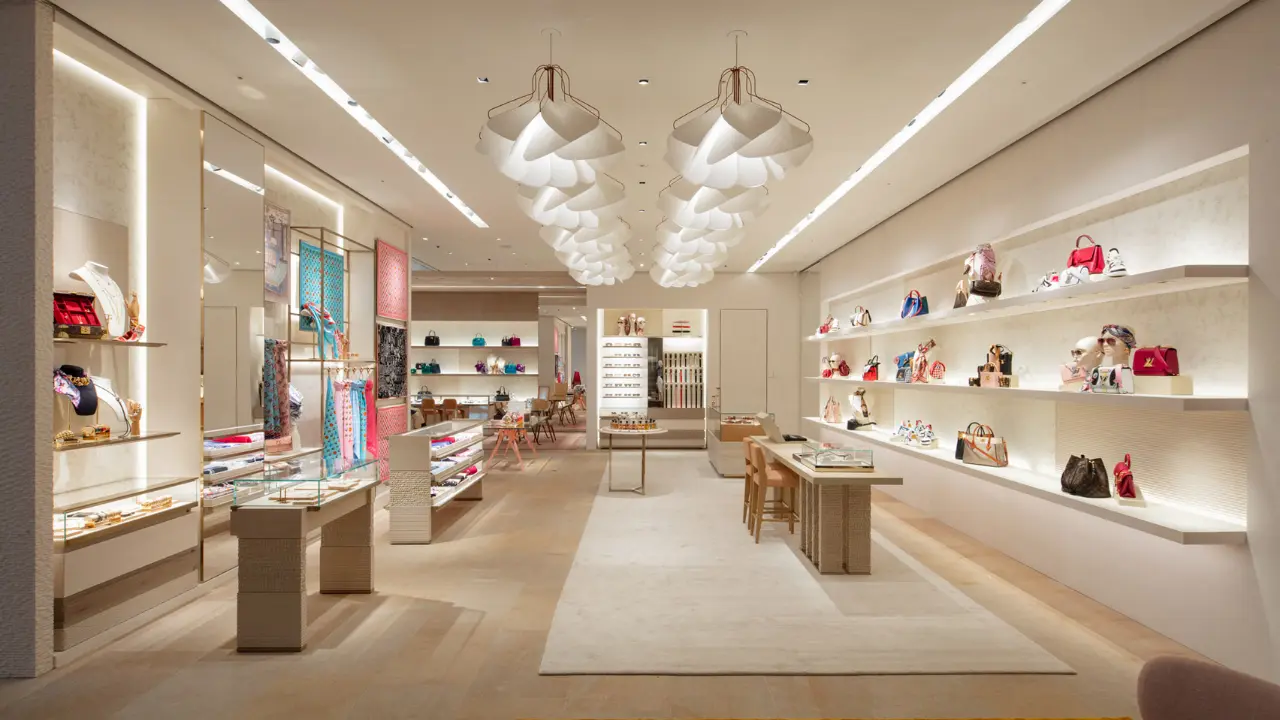Frank Gehry đội “vương miện” cho Louis Vuitton Maison Seoul bằng cánh buồm thuỷ tinh