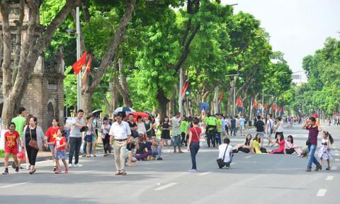 Hà Nội: Đưa không gian đi bộ hồ Hoàn Kiếm vào hoạt động chính thức từ 1-1-2020