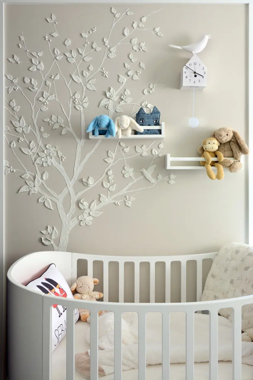 Góc nghỉ ngơi đầy mộng mơ được thiết kế dành riêng cho bé