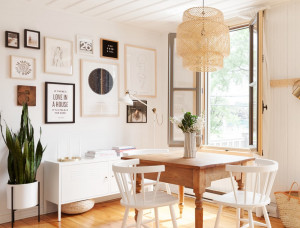 Căn hộ điển hình cho sự tinh tế được xây dựng trên một ngân sách hạn hẹp