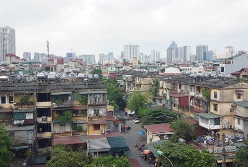 Phương án mới cải tạo chung cư cũ