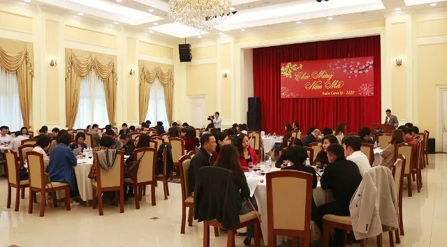 Họp báo đầu năm 2020 của Bộ Xây dựng có sự tham dự của hơn 100 phóng viên, nhà báo đến từ 60 đơn vị báo chí