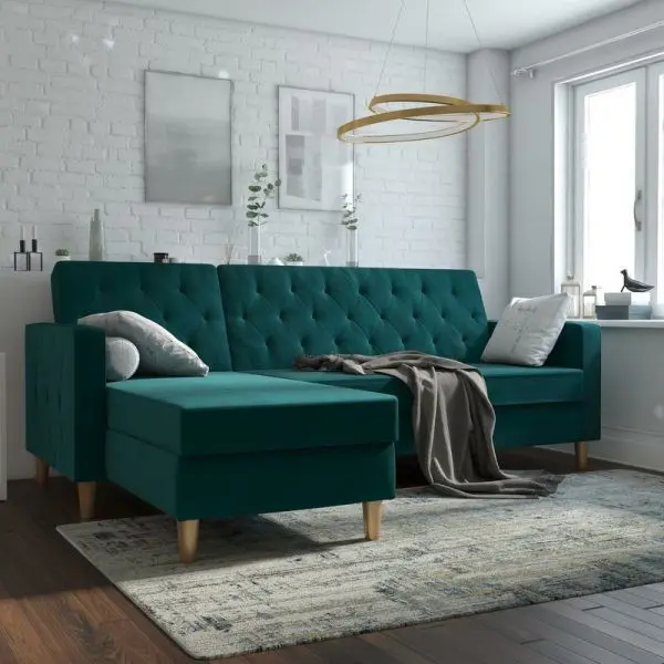 Màu sắc của ghế là sự bổ sung hoàn hảo cho bộ sưu tập mùa xuân trong phòng khách