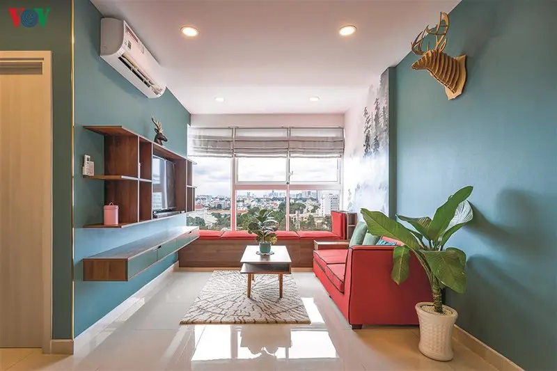 Căn hộ lấy cảm hứng từ rừng nhiệt đới