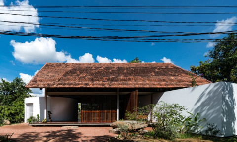 Ngôi nhà 3 khối độc đáo tại Đắk Lắk