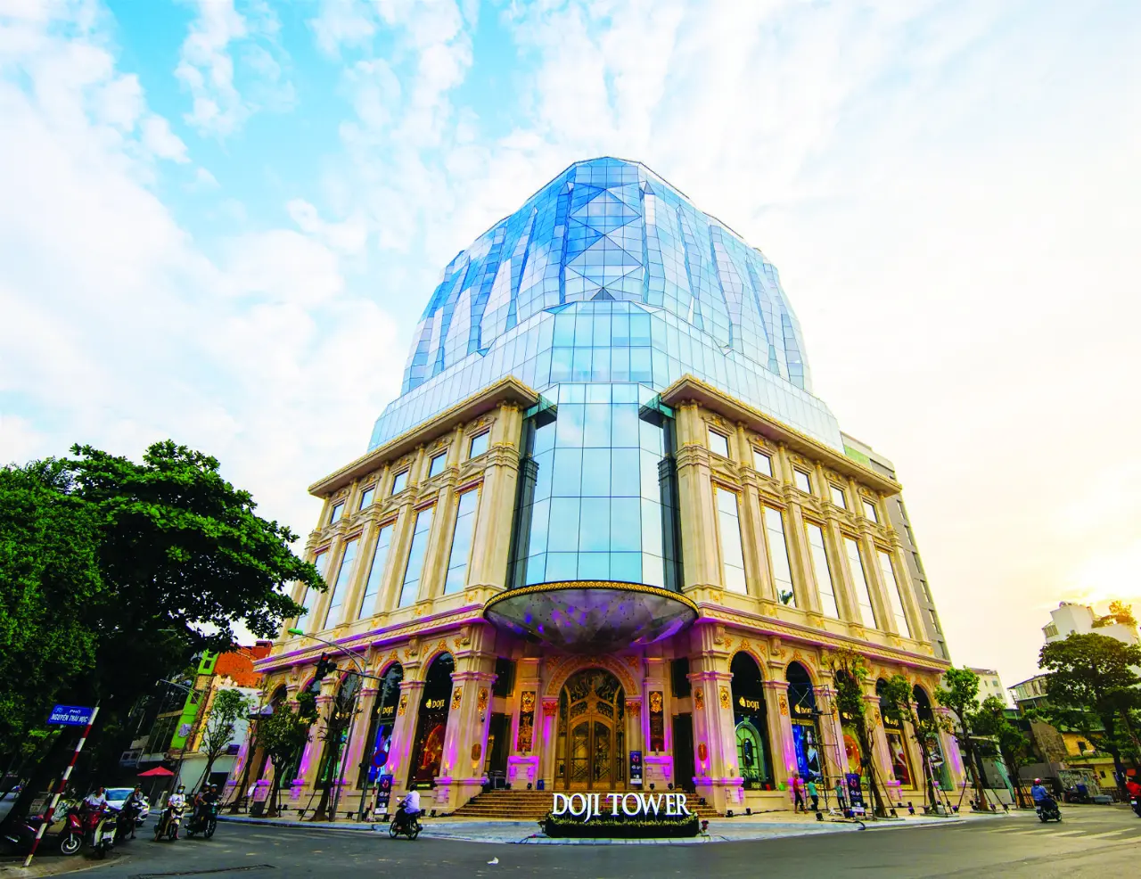 DOJI Tower – Bức tranh kết tinh của nghệ thuật kiến trúc, điêu khắc và nội thất