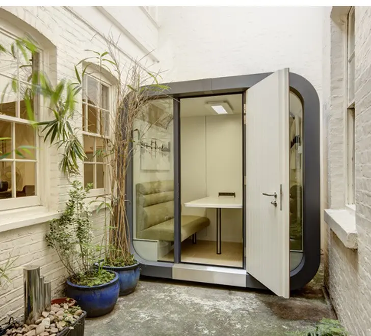 Một cabin làm việc tại nhà đảm bảo chẳng ai có thể quấy rầy bạn