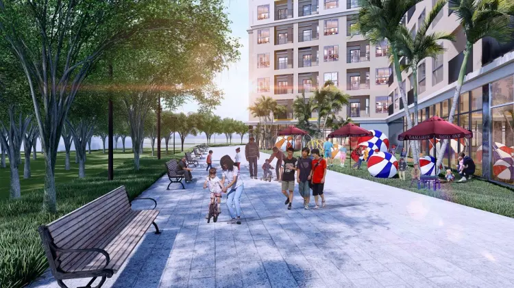 Căn hộ Bcons Green View phù hợp gia đình trẻ